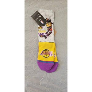 Stance LeBron James Lakers socks YL tie Dye